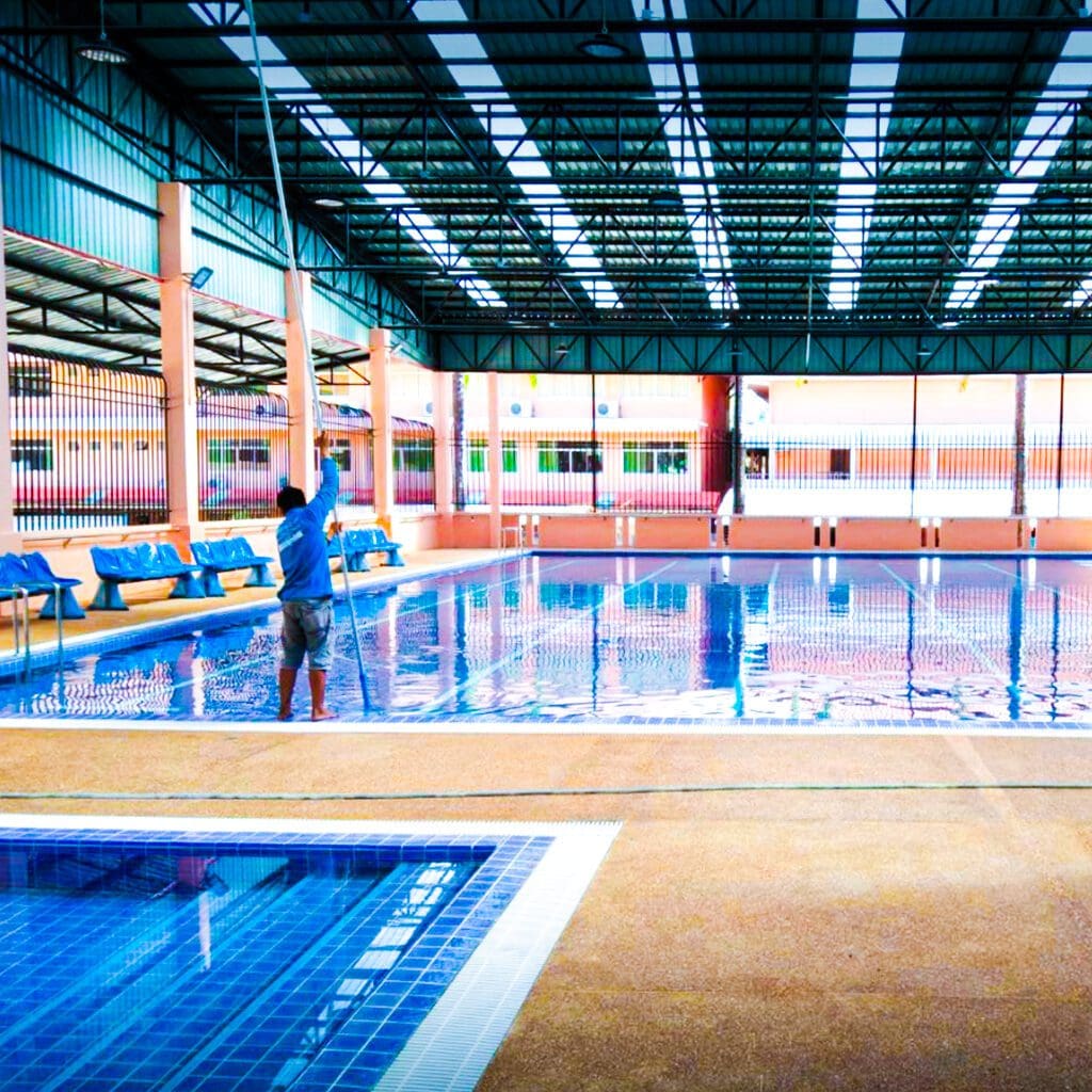 Cleaning Swimming Pool