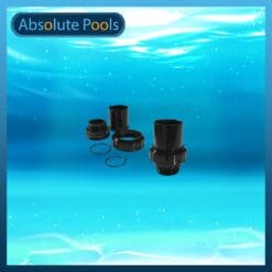 Union set with O-ring poolspa